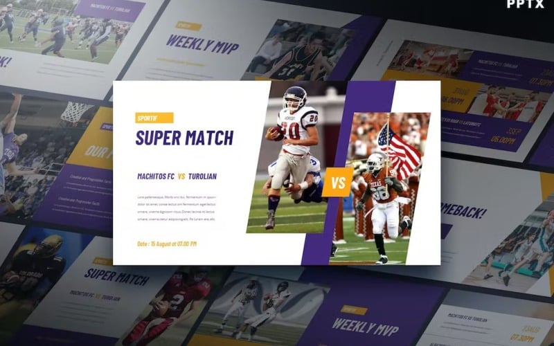 sportif powerpoint presentation pitch deck original