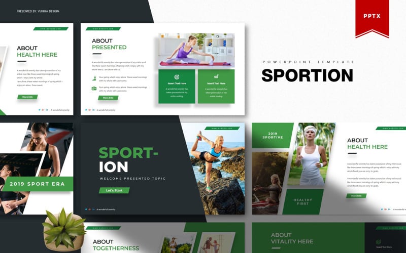 sportion powerpoint template original