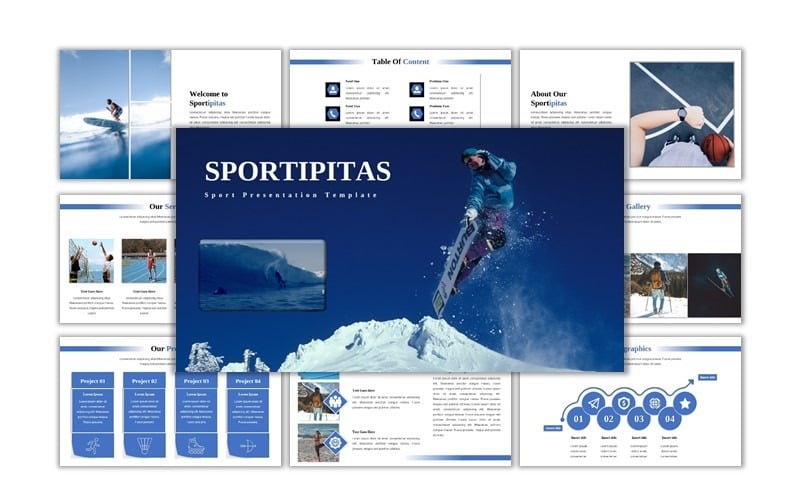 sportipitas creative sport powerpoint template original