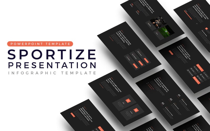 sportize presentation powerpoint template original