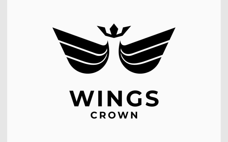 spread wings with crown logo original