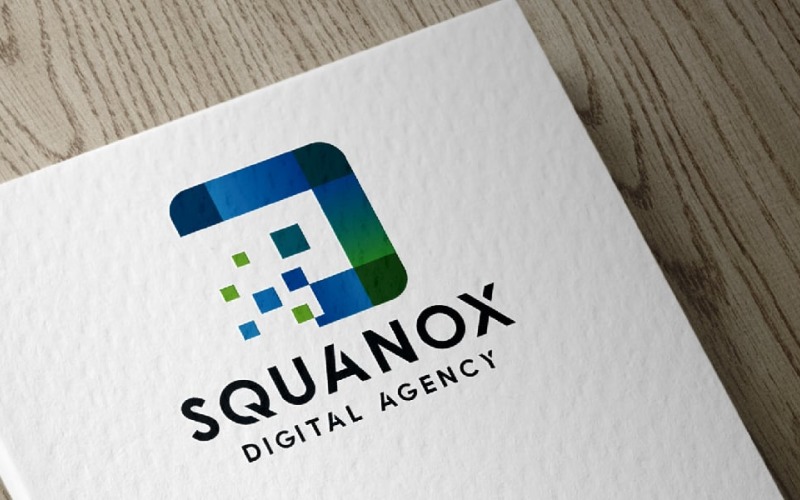 squanox pro logo template original