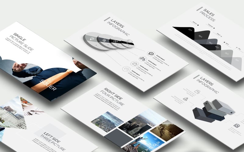 squar presentation powerpoint template original