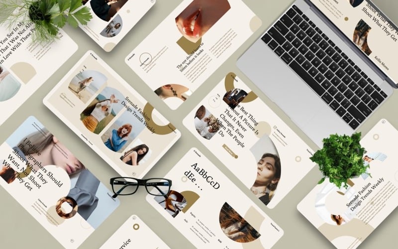 srenade photography powerpoint template original
