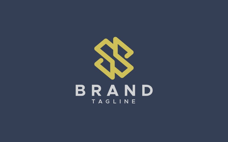 ss letter mark logo design original