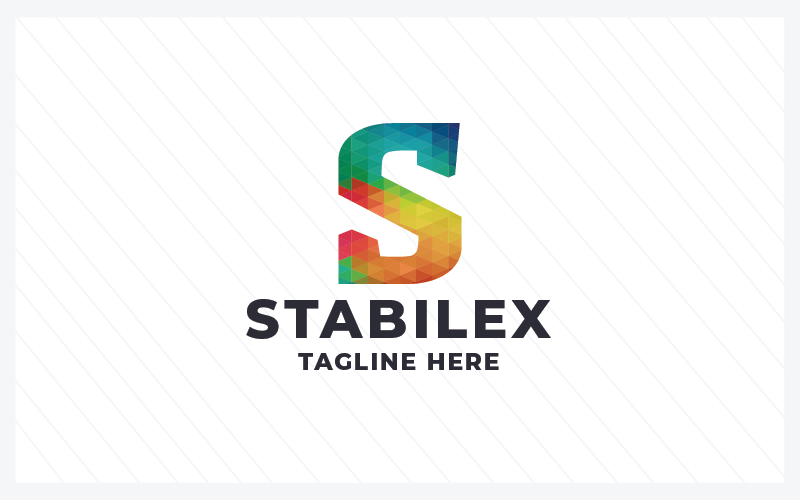 stabilex letter s pro logo template original