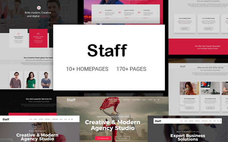 staff responsive business joomla template original