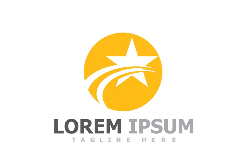 star logo and symbol vector v original