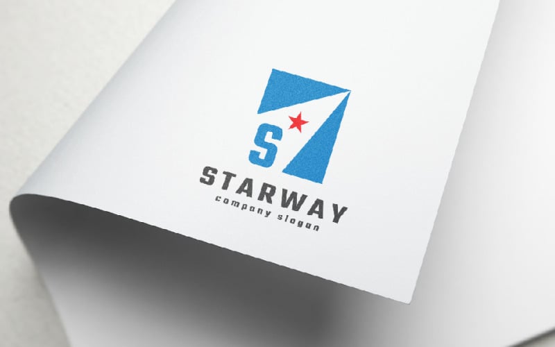 star way letter s company logo original