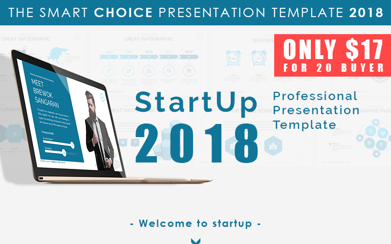 start up presentation powerpoint template original