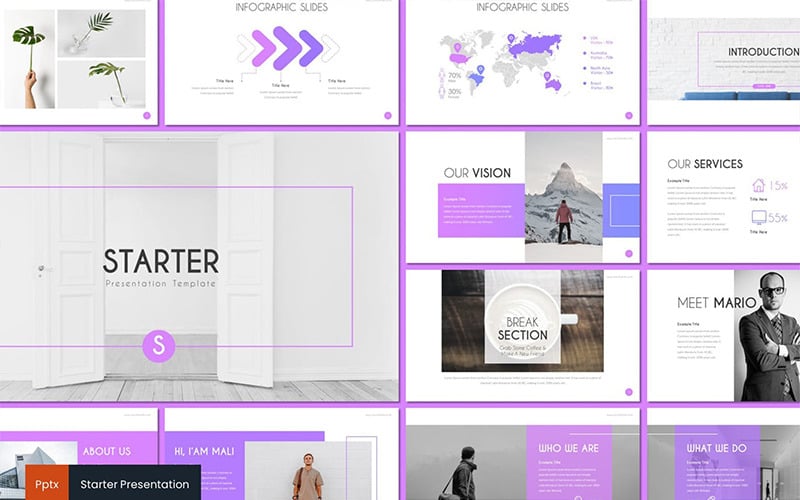 starter powerpoint template original