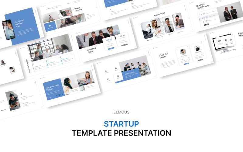 startup business powerpoint template presentation original