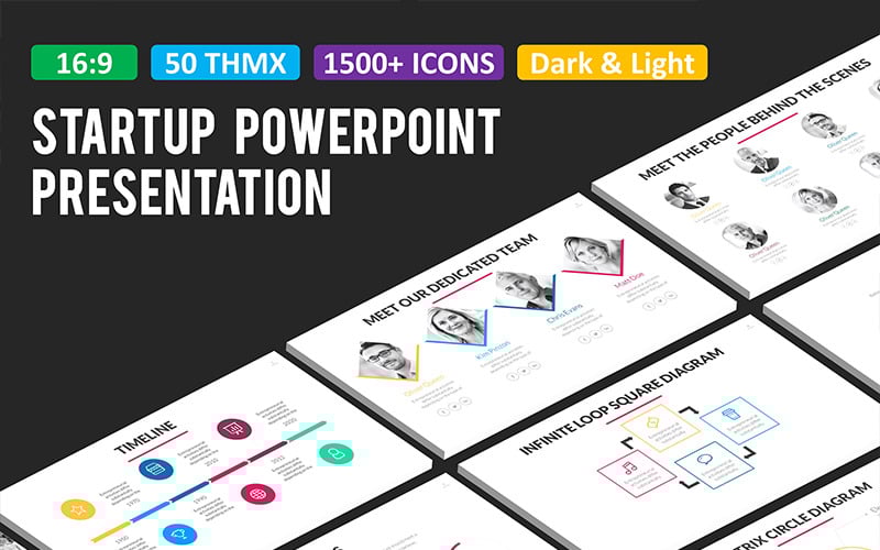 startup business powerpoint template original