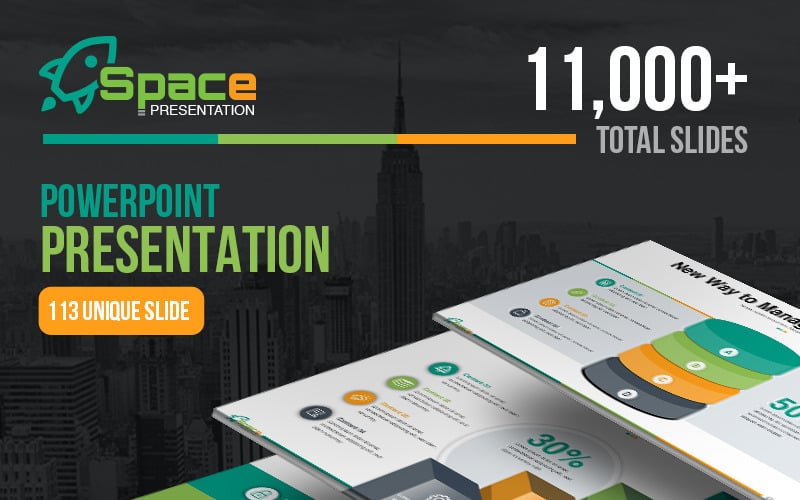 startup business presentation powerpoint template original