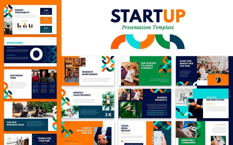 startup presentation powerpoint template original