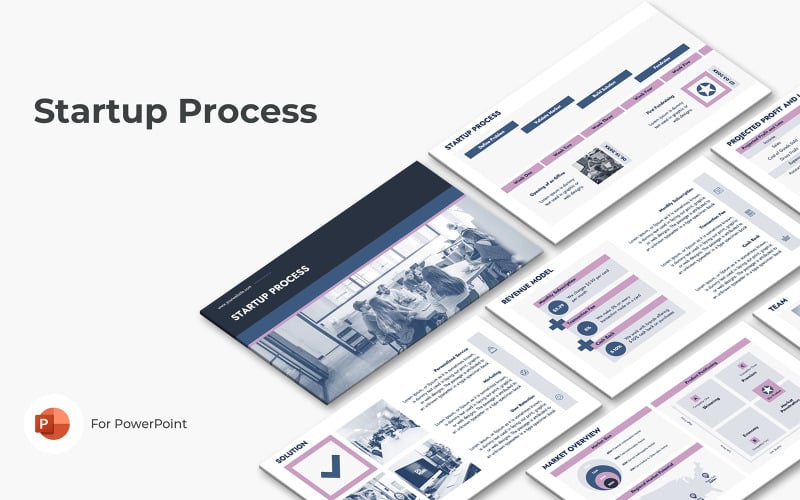 startup process powerpoint template original