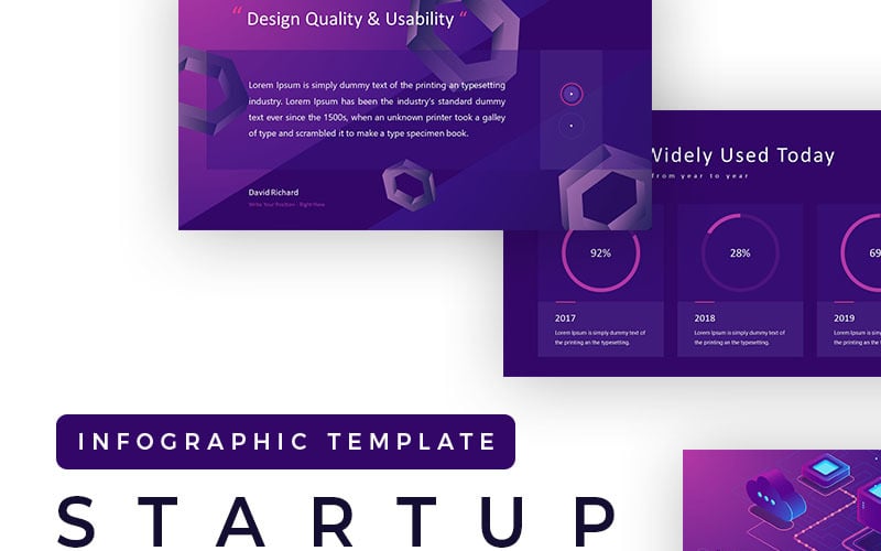 startup technology powerpoint template original