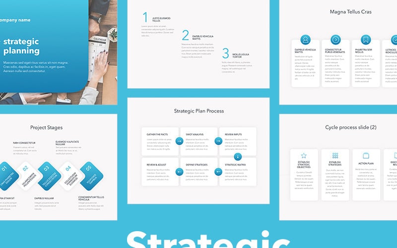strategic planning powerpoint template original