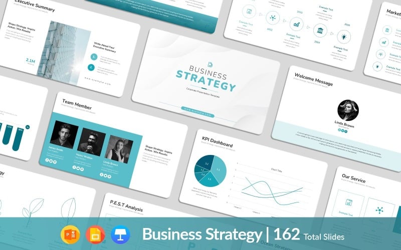strategix business strategy presentation template original