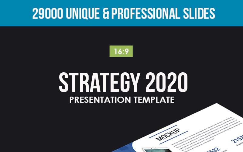 strategy powerpoint template original