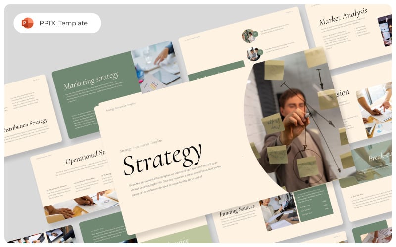 strategy powerpoint presentation template original