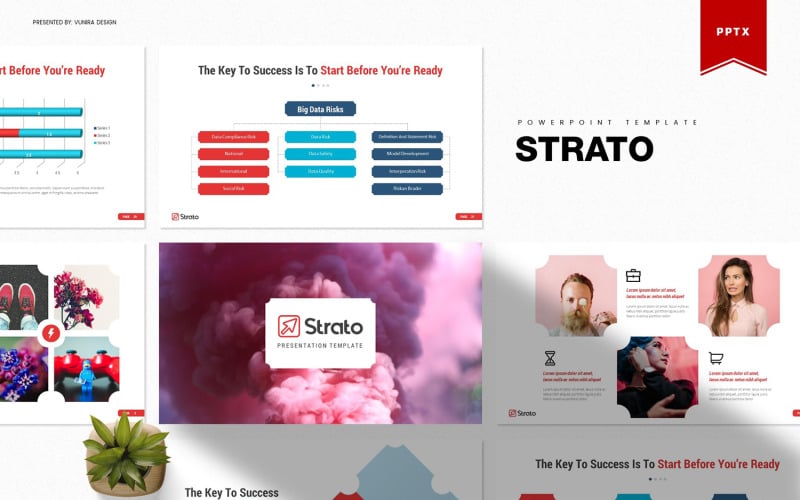 strato powerpoint template original