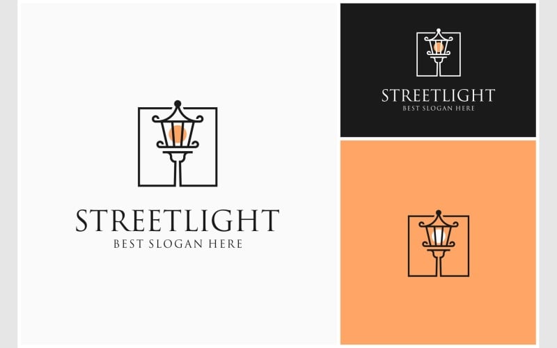 street light traditional logo original