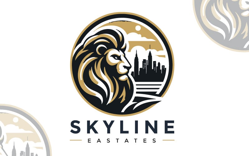 strength and reliability in real estate branding real estate logo original