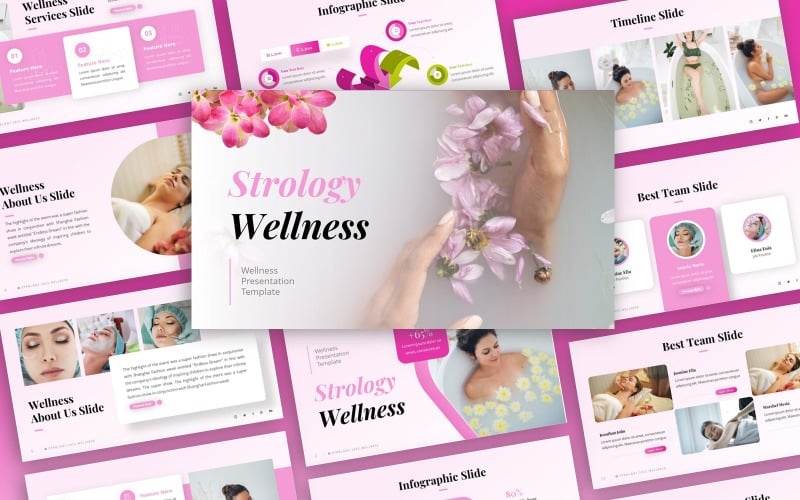 strology wellness multipurpose powerpoint template original
