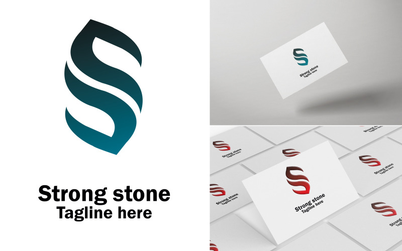strong ston s letter logo original