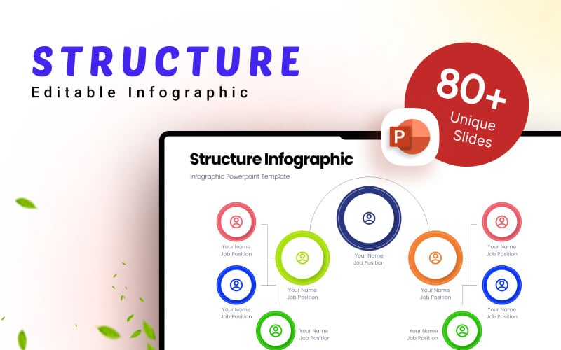 structure business infographic presentation template original