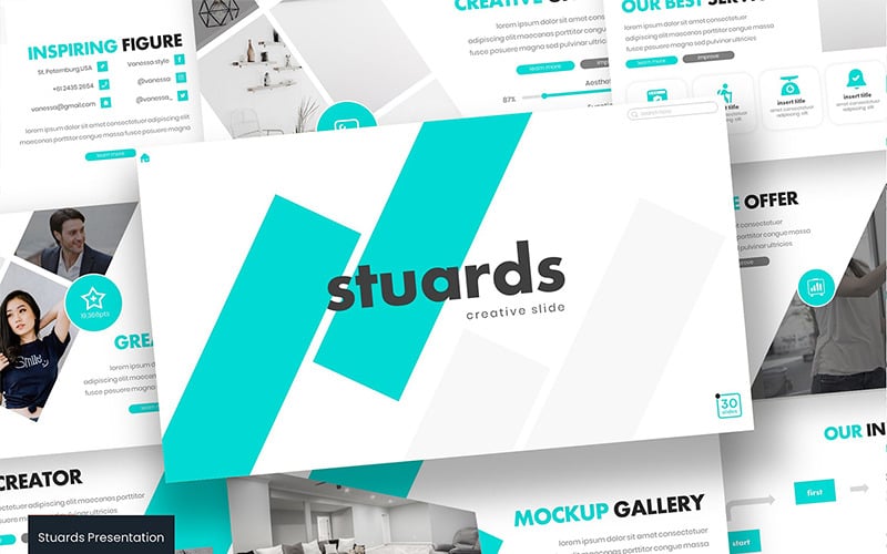 stuards powerpoint template original