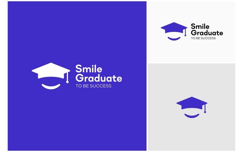 study school smile education logo original