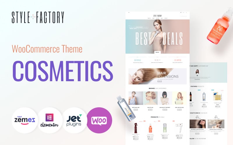style factory hair care amp hair styling woocommerce theme original