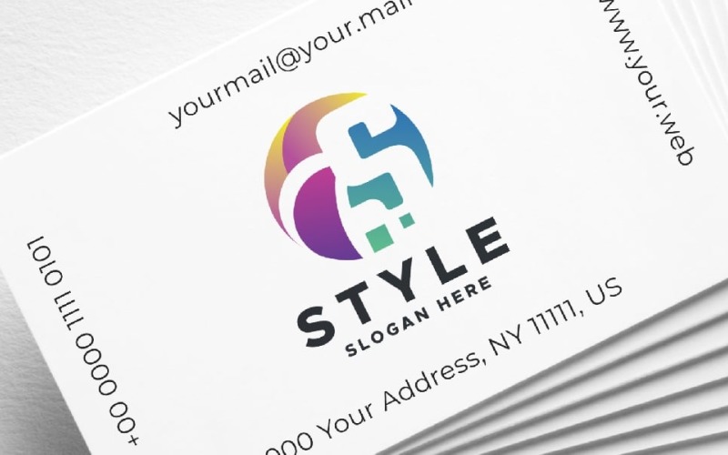 style letter s professional logo original