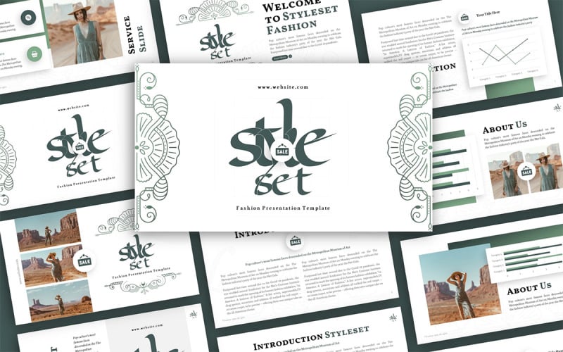styleset fashion multipurpose powerpoint presentation template original