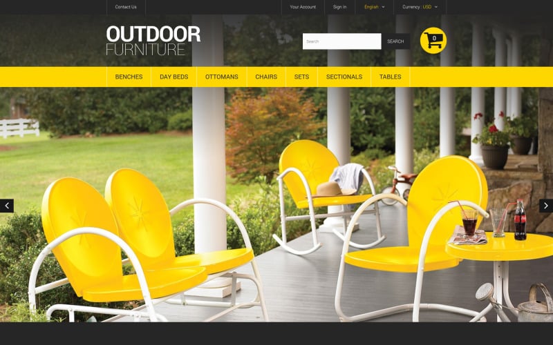 stylish outdoor furniture prestashop theme original