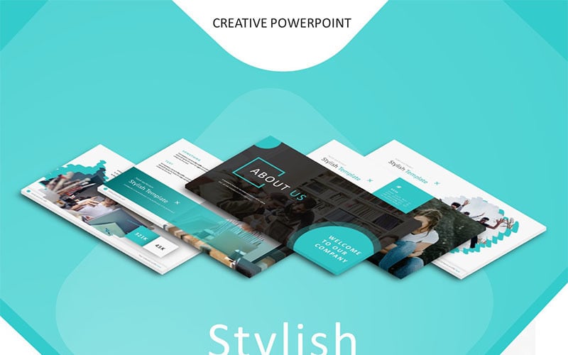 stylish powerpoint template original