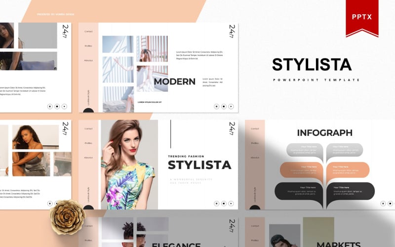 stylista powerpoint template original