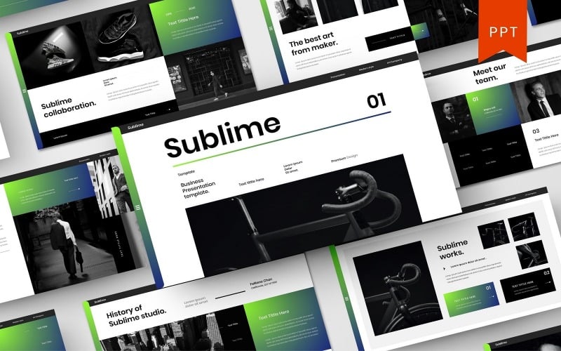 sublime business powerpoint template original