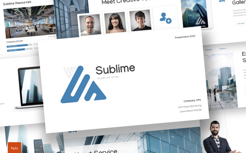 sublime powerpoint template original