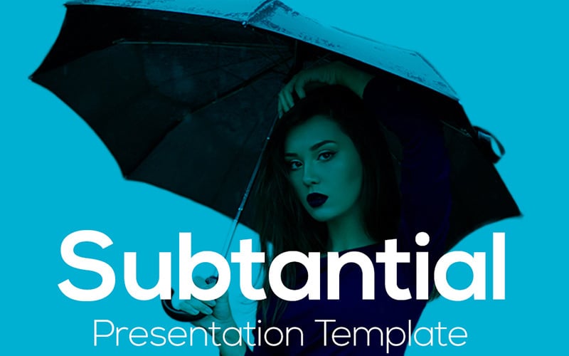 substantial creative powerpoint template original