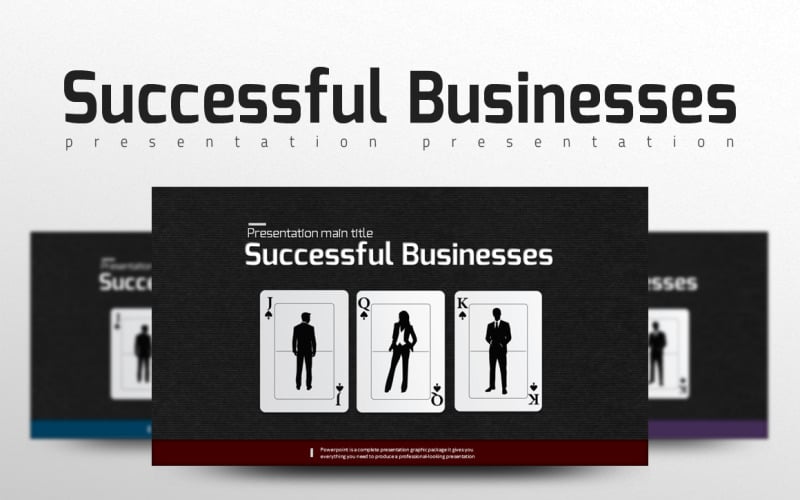 successful business powerpoint template original