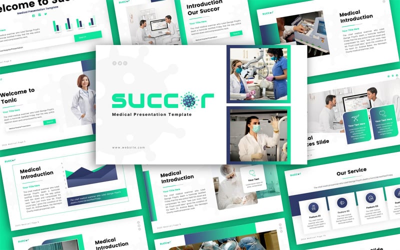 succor medical multipurpose powerpoint presentation template original
