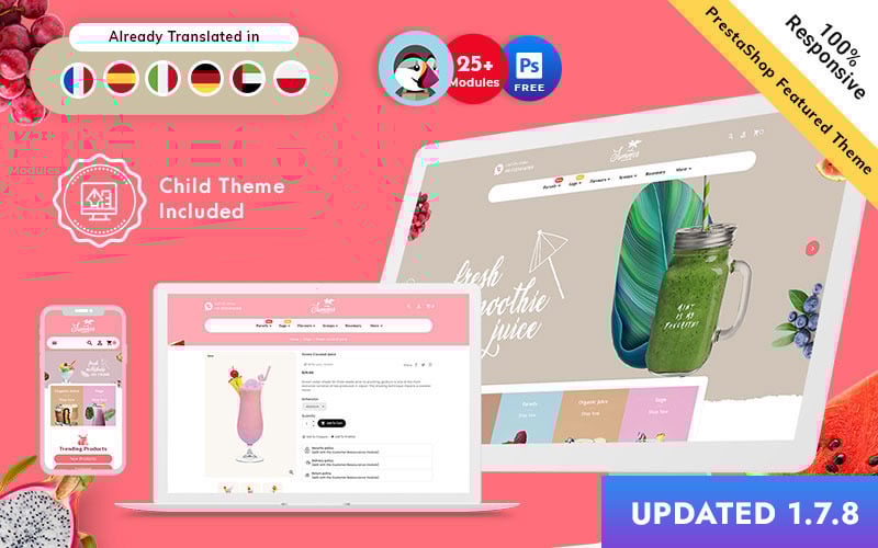 summer drink amp juice premium prestashop responsive theme original