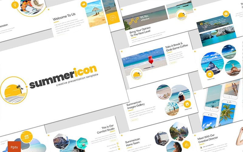 summericon powerpoint template original