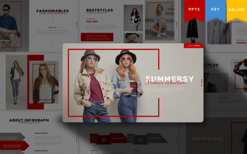summersy powerpoint template original