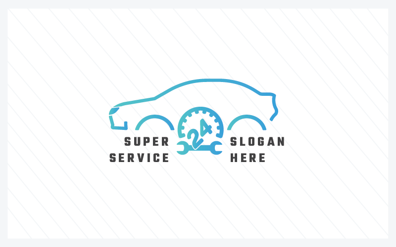super auto services pro logo templates original