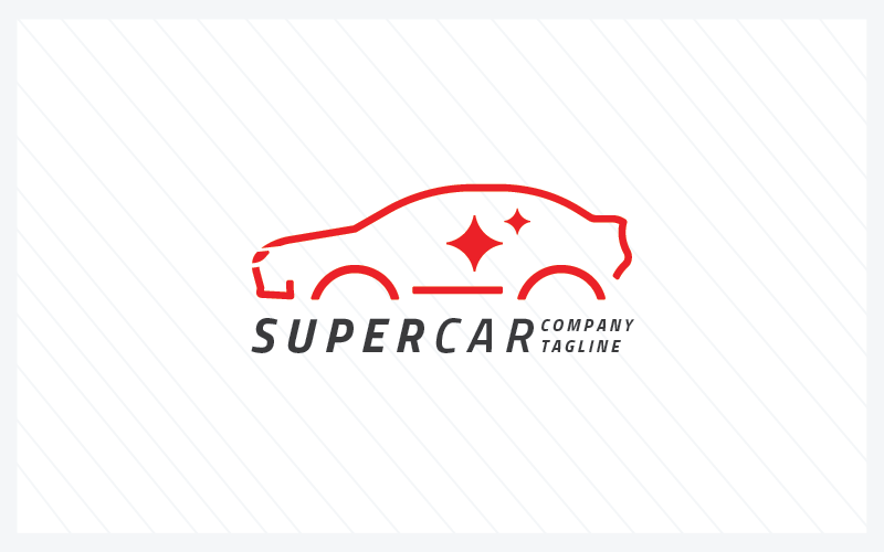 super car pro logo templates original
