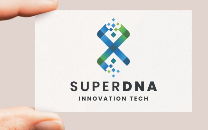 super dna pro logo template original